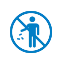 Icon Wegwerfen